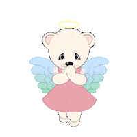 Begging Teddy Bears Sticker