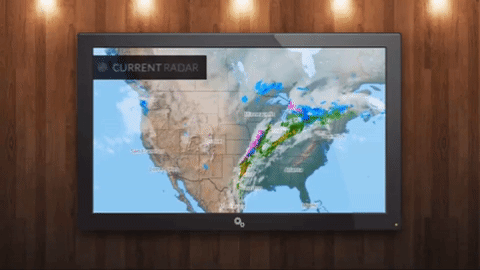 digital signage radar weather GIF