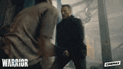 cinemax kick flip warrior cinemax GIF
