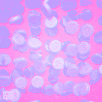 neon relaxing GIF by Allison House