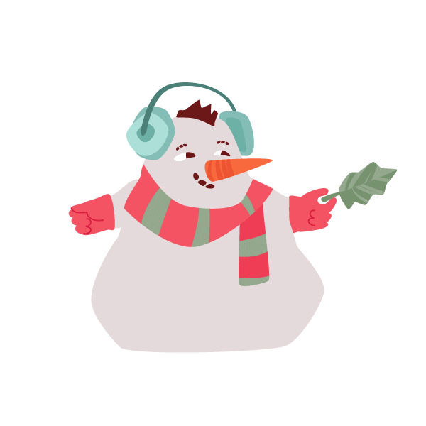 sveta_belaya happy christmas illustration dumb Sticker