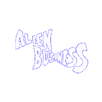 alienbusinessfilm logo film business alien Sticker