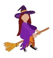 Witch Sticker