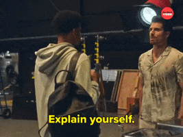 Explain Yourself Sarah Hyland GIF by BuzzFeed