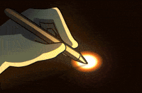 Animation Write That Down GIF