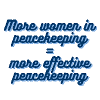 Gender Equality Women Sticker by UN Peacekeeping
