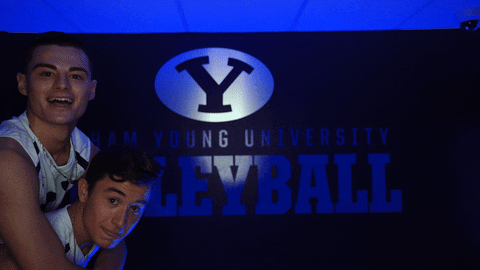 Gocougs Ncaavolleyball GIF by BYU Cougars