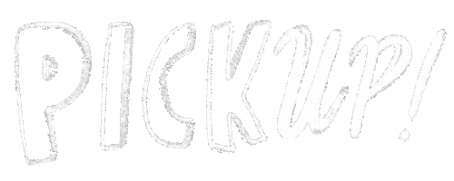 Handwriting Pickup Sticker by NAGORECO