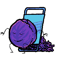 Vegan Veggie Sticker