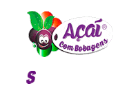 Acai Omelhor Sticker by Açaí Com  Bobagens