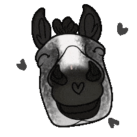 Horse Cheval Sticker