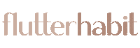 flutterhabit  Sticker