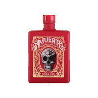 Delea red gin coca cocagin Sticker