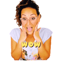 MoniaBasile wow sorpresa chica bello Sticker