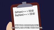 death girlfriend GIF by South Park 