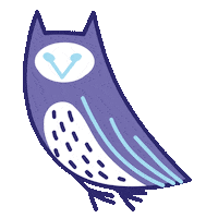 avalonlewis night bird owl avalonlewis Sticker