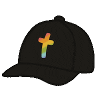 Rainbow Cap Sticker by Jugendtagung