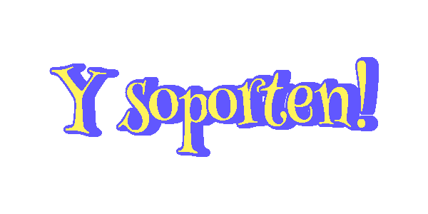 Y Soporten Sticker by La Chicuela