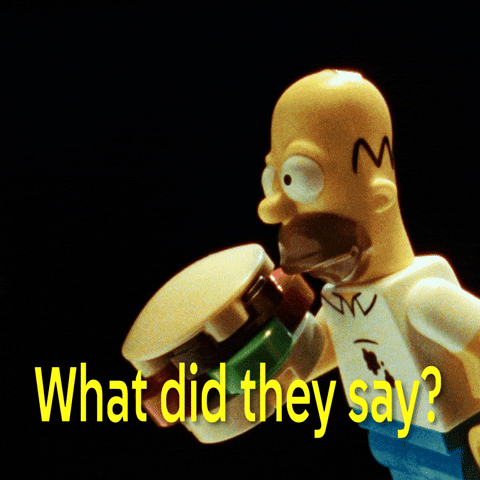 Homer Simpson Eating GIF by LEGO