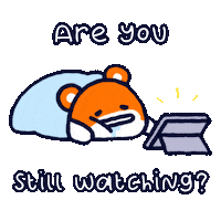 Netflix Watching Sticker