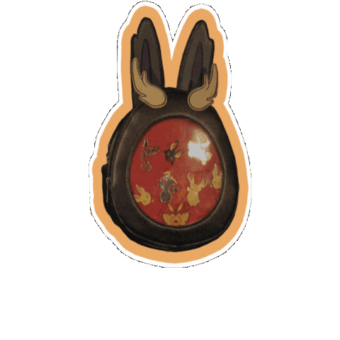 Bunny Cryptid Sticker
