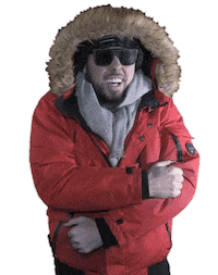 Snow Mountain Sticker by DJ Juan Cuba