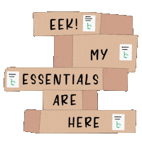 Skin Care Mail Sticker by Beauty by Earth