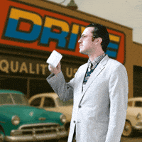 Coffee Drive GIF by Nifty Gateway Studio