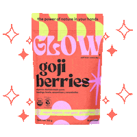 GLOWSuperfoods glow superfoods magicelixir gojiberries Sticker