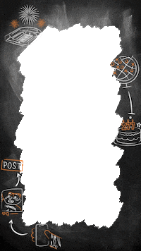 Orange And Black Sticker by Princeton University