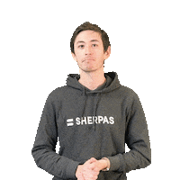 Je Ne Sais Pas Idk Sticker by Les Sherpas