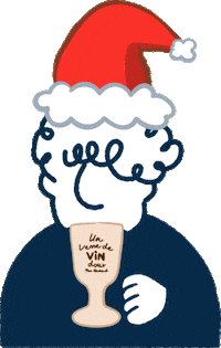 Christmas Wine Sticker