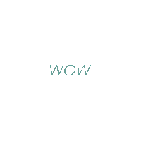 Animation Wow Sticker