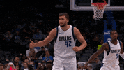 Dallas Mavericks Reaction GIF by NBA
