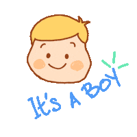 kint123 birthday boy kid birth Sticker