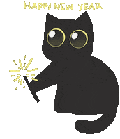 Happy New Year Celebration Sticker
