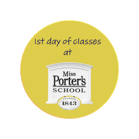 Mps Porters Sticker by Miss Porter's School