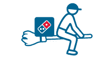 Halloween Delivery Sticker by Domino's Pizza UK
