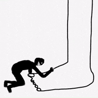 Angry Big Foot GIF by Barbara Pozzi