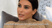Kim Kardashian Basketball GIF