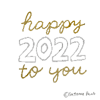 New Year Nye Sticker by Susanne Lamb