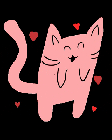 giphygifmaker love dance cat kawaii GIF