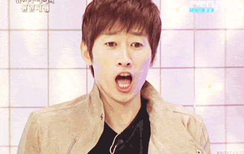 scared super junior GIF
