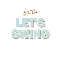 turincats music vintage swing jazz Sticker