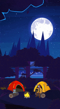 Fire Forest GIF