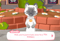 kittencupstudio cat cats tea indiegame GIF