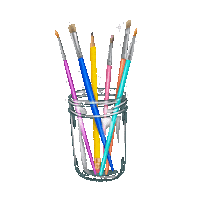 Color Paint Sticker