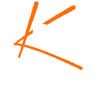 DJ-Klopfer music logo dj orange Sticker