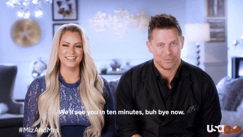 Usa Network Television GIF by Miz & Mrs