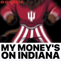 Indiana Hoosiers Iu GIF by Bovada